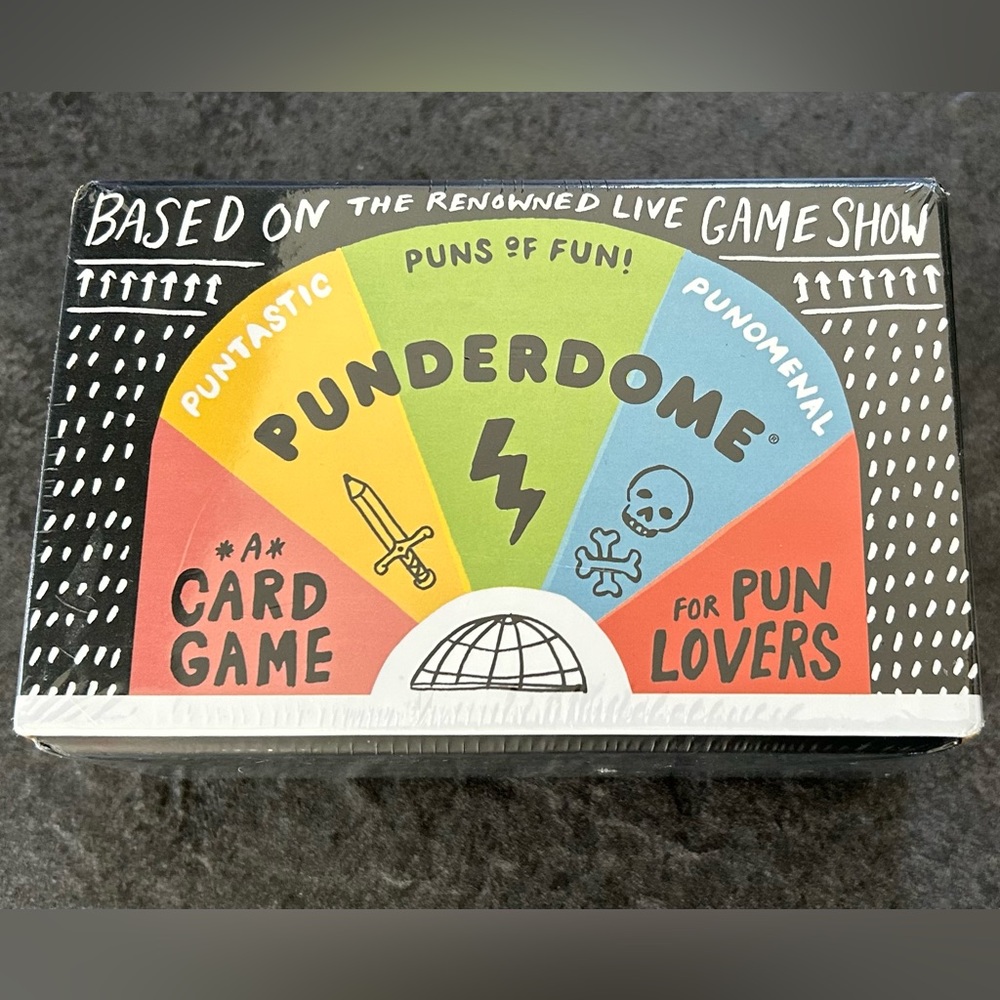 NWT Punderdome: Card Game for Pun Lovers, fun party game, all ages
